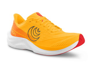 Topo Running Shoes Cyclone 3 (Lightweight, wider toe box) orange/navy men's
